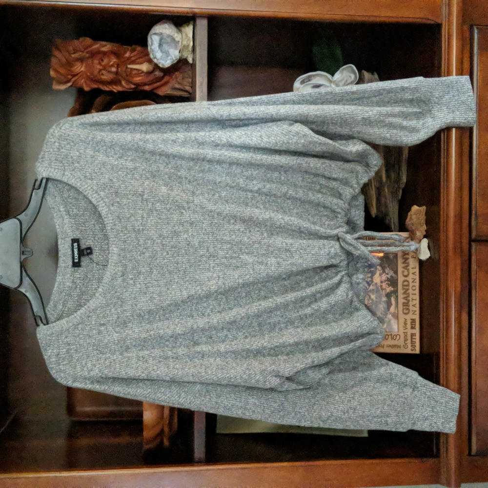 Express Cropped Sweater Size Medium